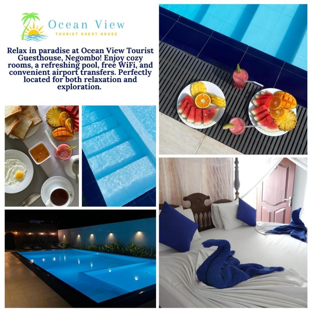 Ocean View Tourist Guest House At Negombo Beach Near The Airport المظهر الخارجي الصورة